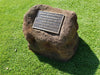 Memorial Rock Urn 1556 Regular Brown