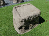 Memorial Rock Urn 1561 Regular. 200mm x150mm indent Novelty Natural Riversand