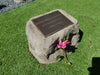 Memorial Rock Urn 1562  Regular. 200mm x150mm indent Novelty Natural Riversand