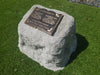 Memorial Rock Urn 1569 Large Double White