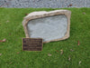 Memorial Rock Head Stone  Urn 1589 Regular  Novelty