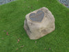 Memorial Rock Urn 1602 Large Single Natural Riversand