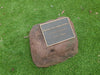 Memorial Rock Urn 1603 Large Single Brown