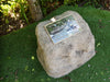 Memorial Rock Urn 1632  Large Natural Riversand