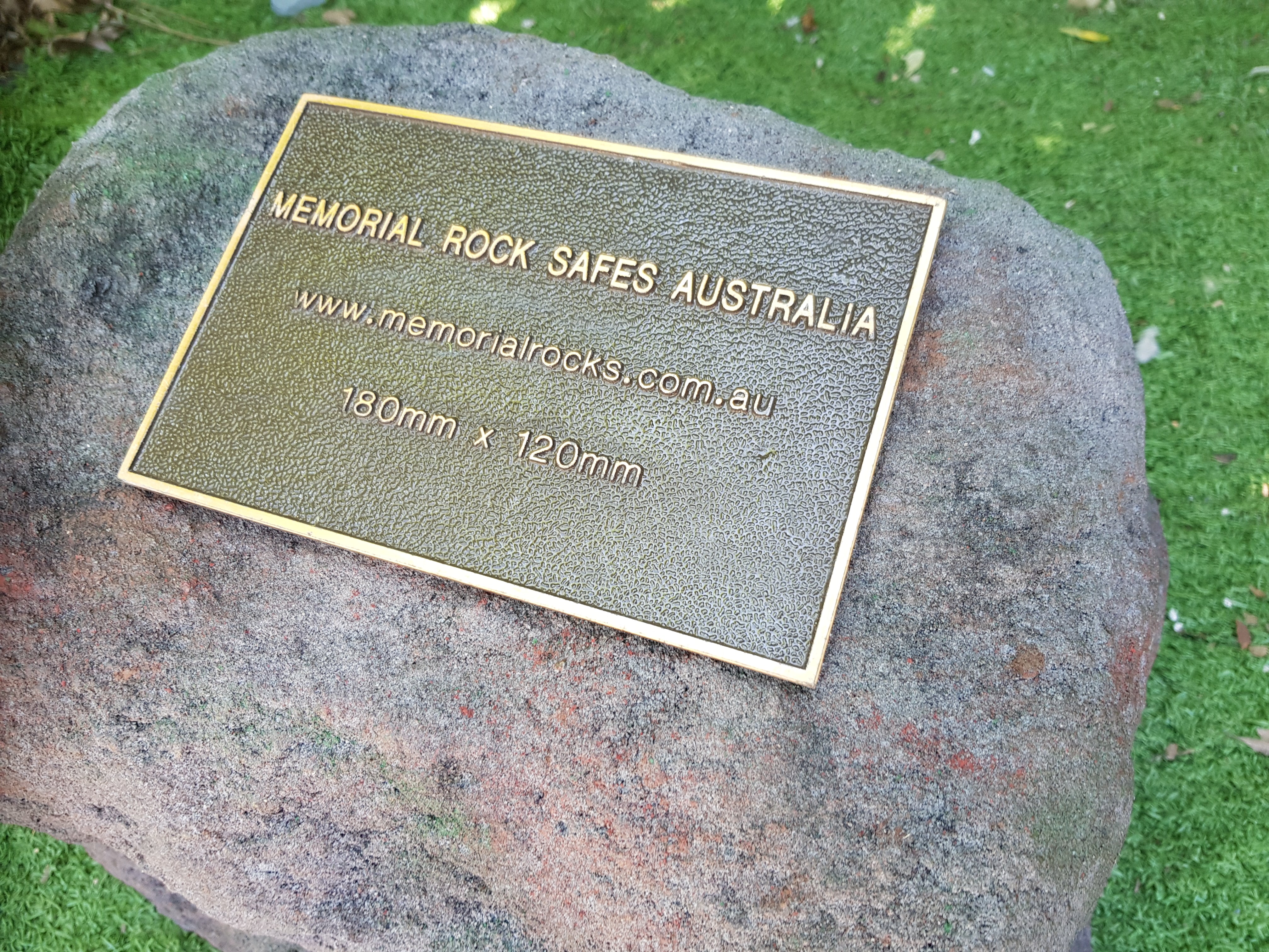 Memorial Rock Urn 1633  Large Black