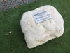 Large Single Memorial Rock Urn 752 White