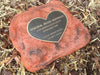 Memorial Paver Stone 759 (Not an Urn) Outback Red Series (not including plaque)