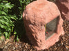 Novelty Memorial Rock Urn 773 with glass window.