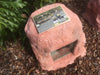 Novelty Memorial Rock Urn 773 with glass window.