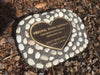 Novelty Memorial Paver Stone 786 (Not an Urn) Includes a quality 200mm x 148mm x 4.5mm Bronze Heart Plaque