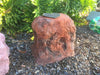 Memorial Rock Urn 807 Single Tall Novelty.( Optional glass window)  Outback Red Series