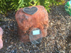 Memorial Rock Urn 807 Single Tall Novelty.( Optional glass window)  Outback Red Series