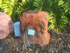 Memorial Rock Urn 807 Single Tall Novelty.( Optional glass window)  Outback Red Series